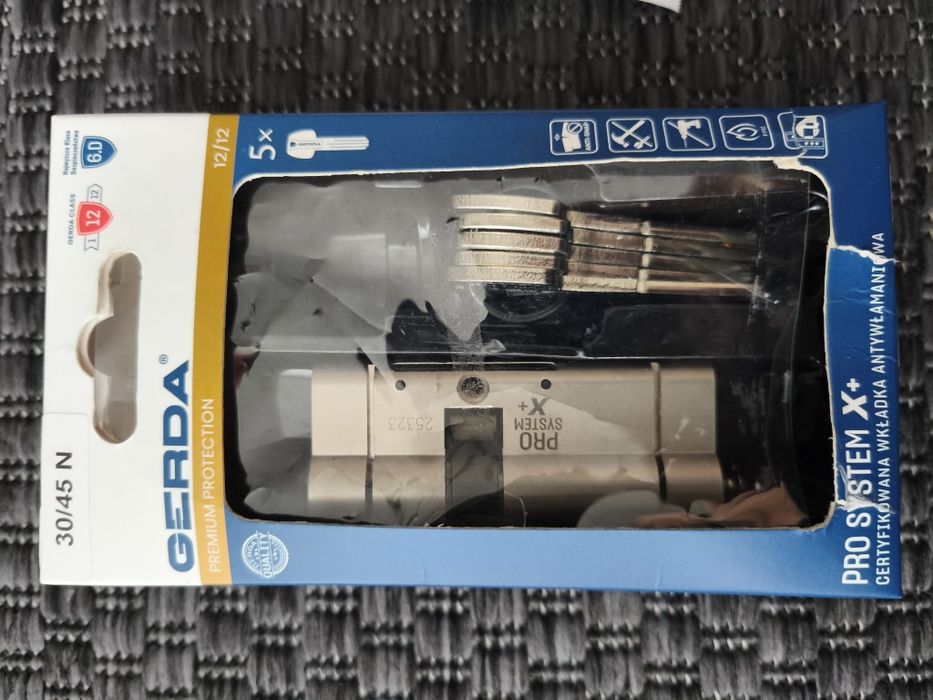 Wkładka Gerda PRO System X+ 30/45 N