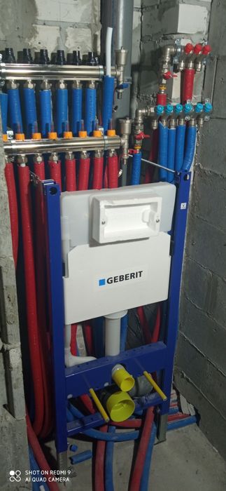 Сантехника любой сложности . Замена труб в квартире,подвале. Отопле