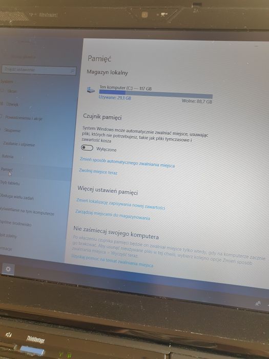 Laptop Lenovo X301 ThinkPad sprawny z zasilaczem
