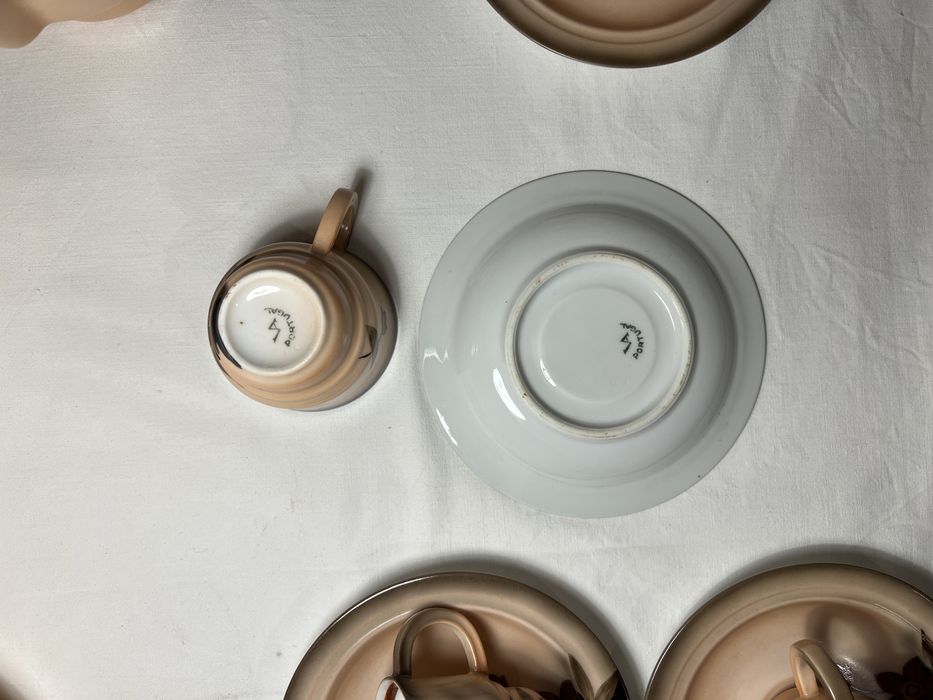 Servico de cafe - Vista Alegre - Pintado à Mao - Raro