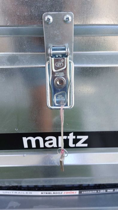 Atrelado MARTZ Basic 200 + kit de taipal duplo + Tampa de alumínio