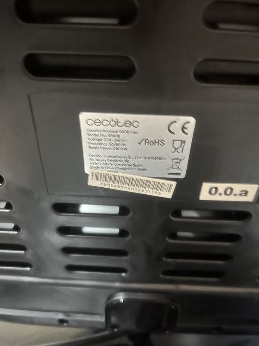 Air Fryer Cecotec