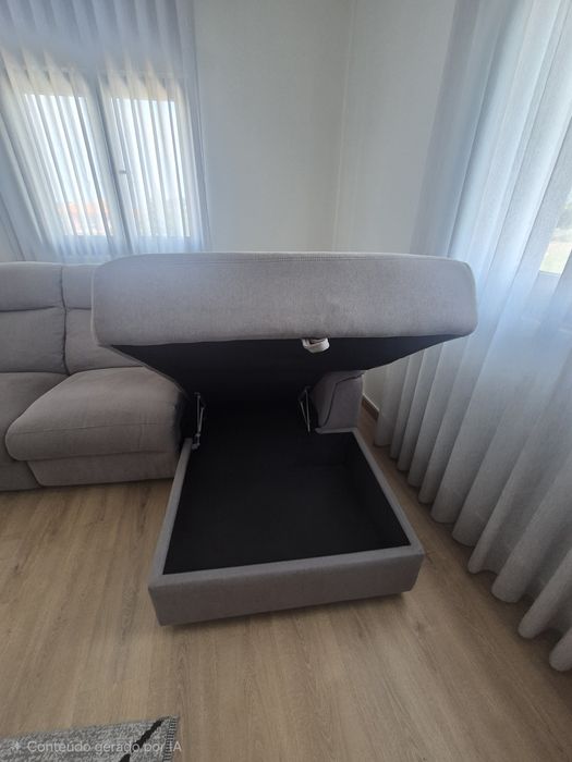 Sofá com lugar de poltrona