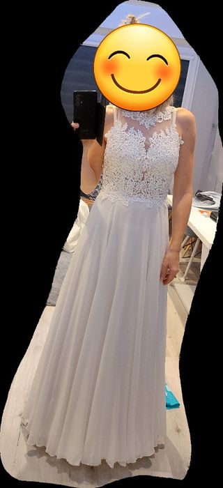 Sukienka ślubna rozm. 36/38 w gratisie(bolerko, buty, poduszk