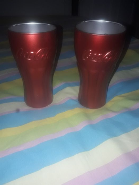 Conjunto Copos Coca Cola
