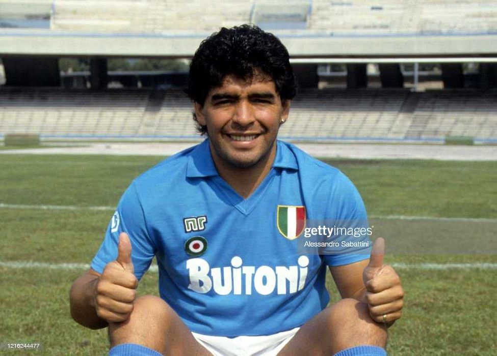 SSC Napoli RETRO 1987/1988 #MARADONA 10 Nowa Koszulka rozm.M
