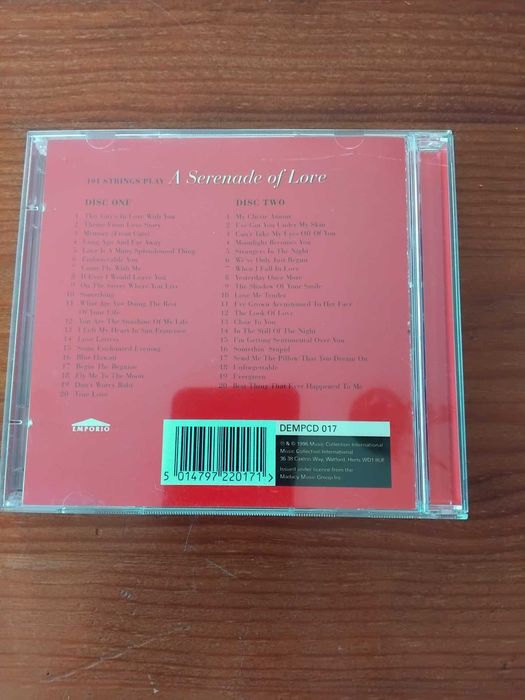Conjunto 4 CDs música romântica