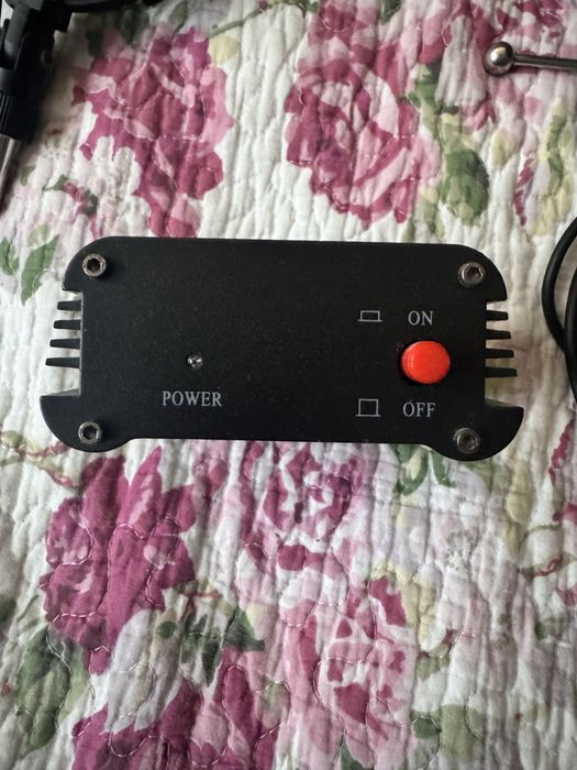 Zestaw mikrofon + zasilacz i kable