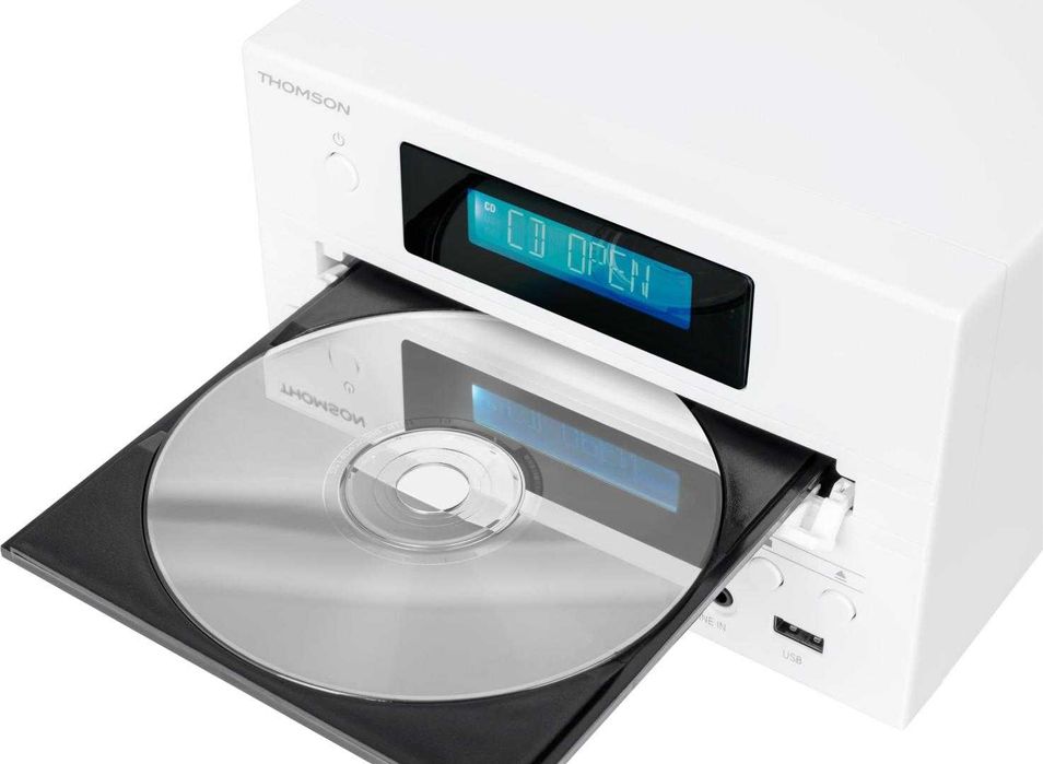 Wieża Thomson MIC121BT - mikrowieża z Bluetooth, CD, USB, FM.
