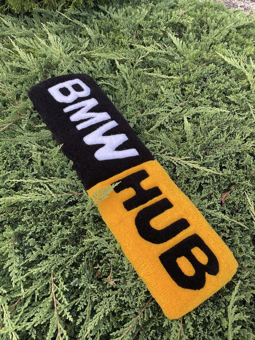 Килимок ручної роботи «BMWHUB»