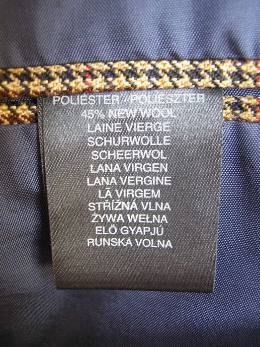 Nowa super męska wełniana marynarka XL/XX wełna 54 casual Germany beż