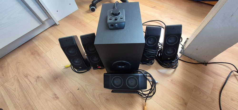 Głośniki komputerowe Logitech X-540 5.1 - sprawne, stan bardzo dobry