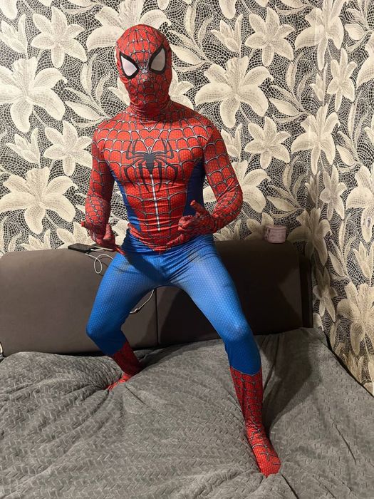 Костюм для аніматора спайдермен людина павук різні розміри