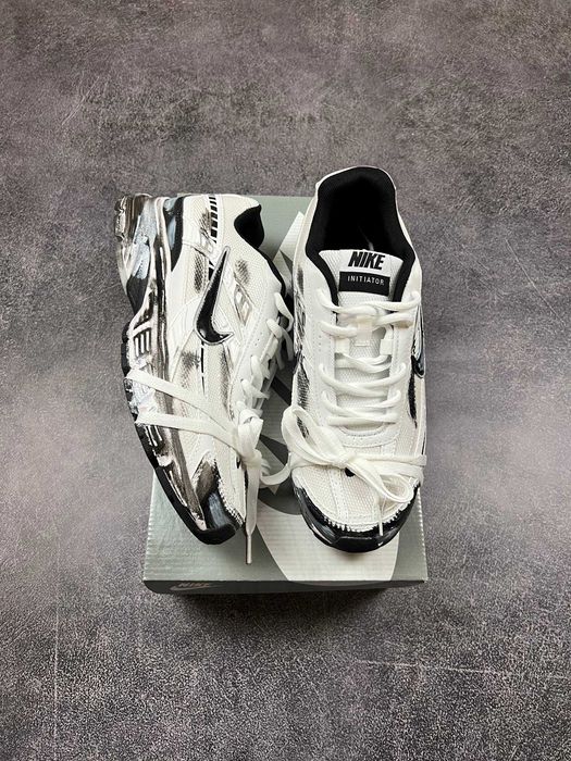 Кросівки Nike Initiator Custom White Black Кроссовки Найк Ініціатор