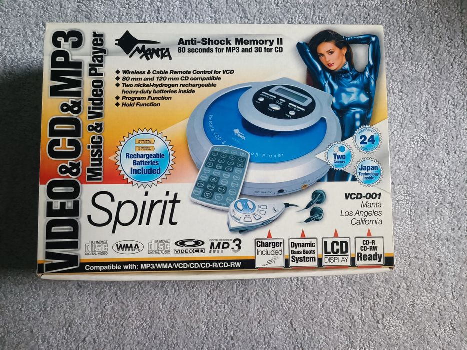 Discman firmy MANTA