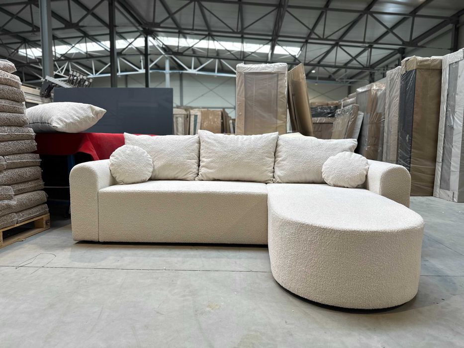 Narożnik GLOW! Pojemnik na pościel, funkcja spania! PROMOCJA