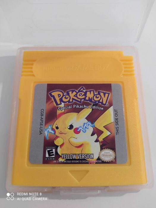 Gra Pokemon Yellow Pikachu - Gameboy