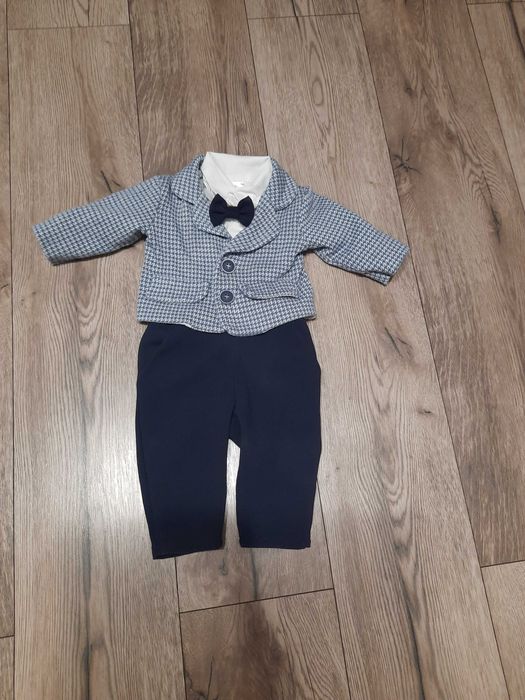 Elegancki komplet na chrzest marki balumi roz. 68