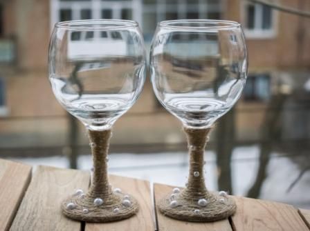 Бокалы ручной работы