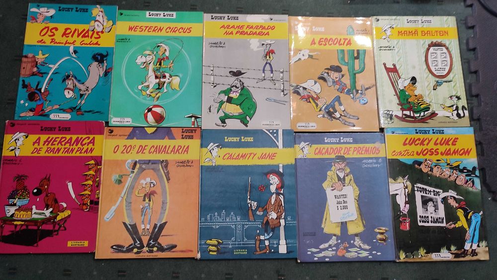 Lote Livros Lucky Luke