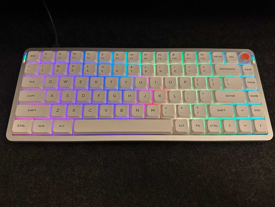 Teclado NuPhy Air75 V3 novo chegou ontem aberto só para testar