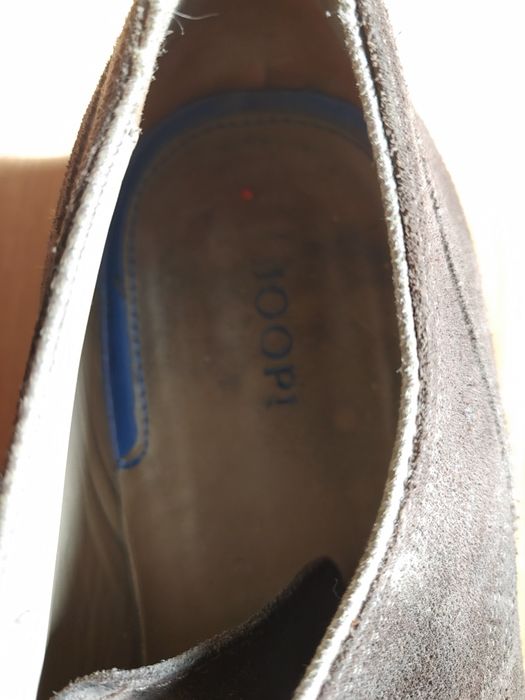 Buty zamszowe joop galowe wyjściowe męskie 41