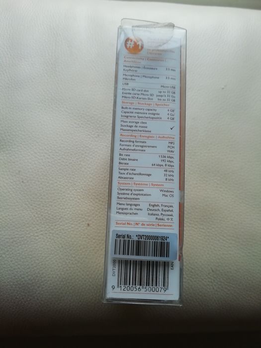 Диктофон philips. Новий.