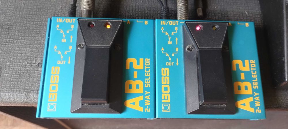Boss AB-2 pedal seletor 2 canais
