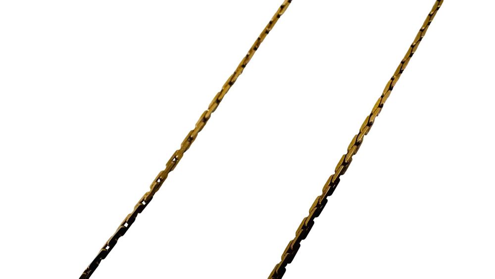 Złoty łańcuszek taśma próba 585 47cm 2,33g