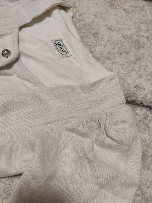 Elegancka sukienka Gössl z lnu i bawełny 36 38