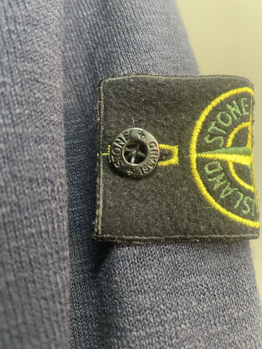 Stone island knit zip