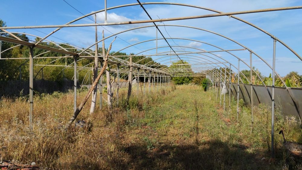 Estufa metálica 660m2 galvanizado