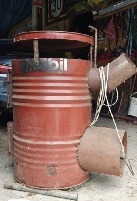 Piec garażowy z nawiewem