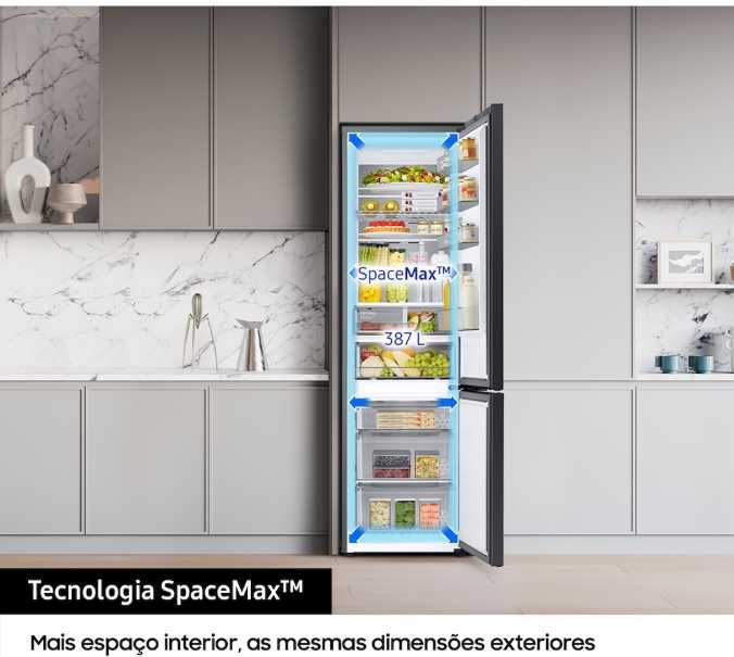 Frigorífico NO FROST Combinado - SAMSUNG RB38T607BS9/EF - Classe B c/garantia