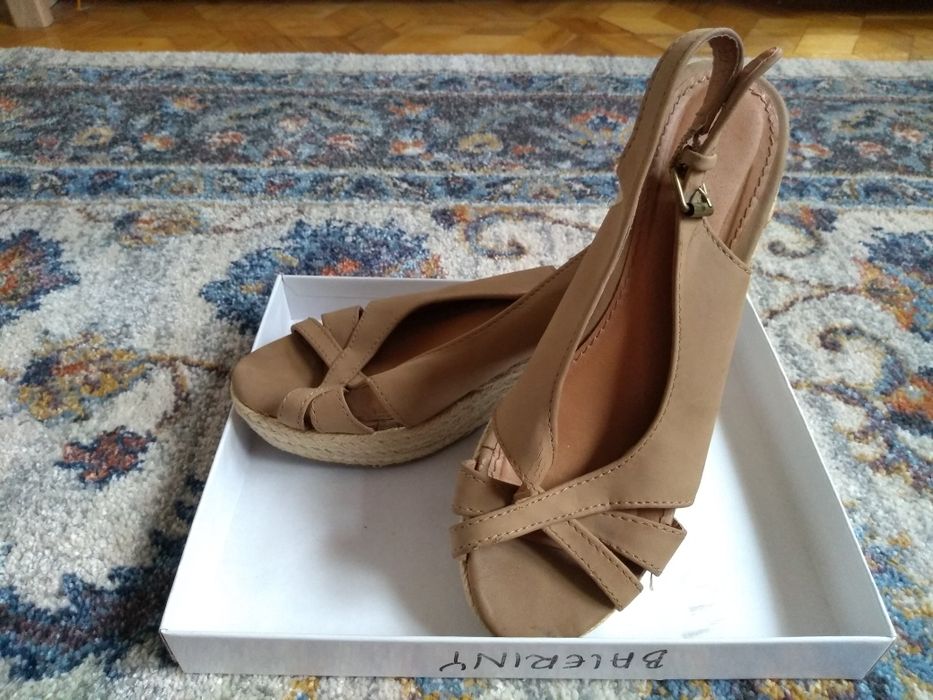 Espadryle na koturnie rozm. 37