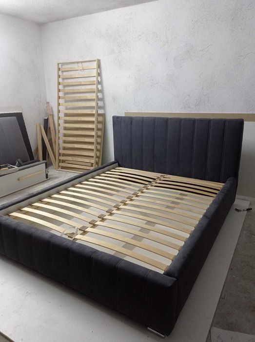 Łóżko tapicerowane 90/120/140/160/180/200 x200/SZTRUKS/WELUR/POJEMNIK