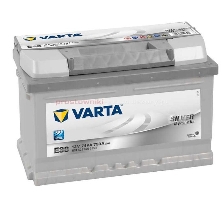 Akumulator VARTA SILVER 74Ah 750A E38  Mikołaja Reja 6A
