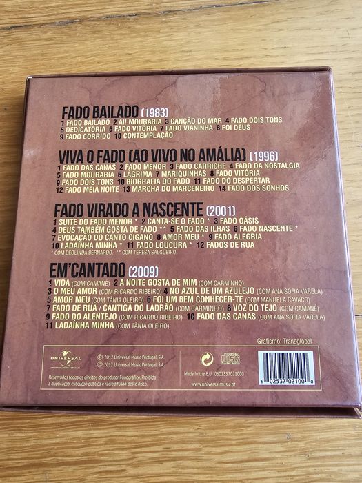 Rao Kyao Fados 4 cds