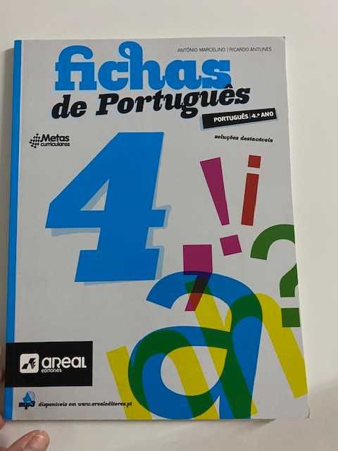 Livros de Exercícios de Estudo para o 4º ano