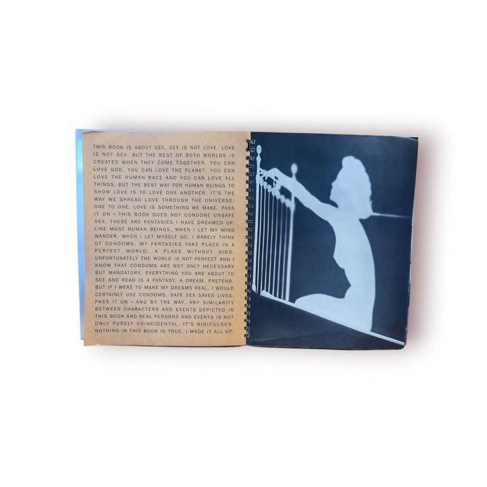 Livro “SEX” de Madonna – 1ª ed. 1992 com Encadernação Alumínio/Espiral