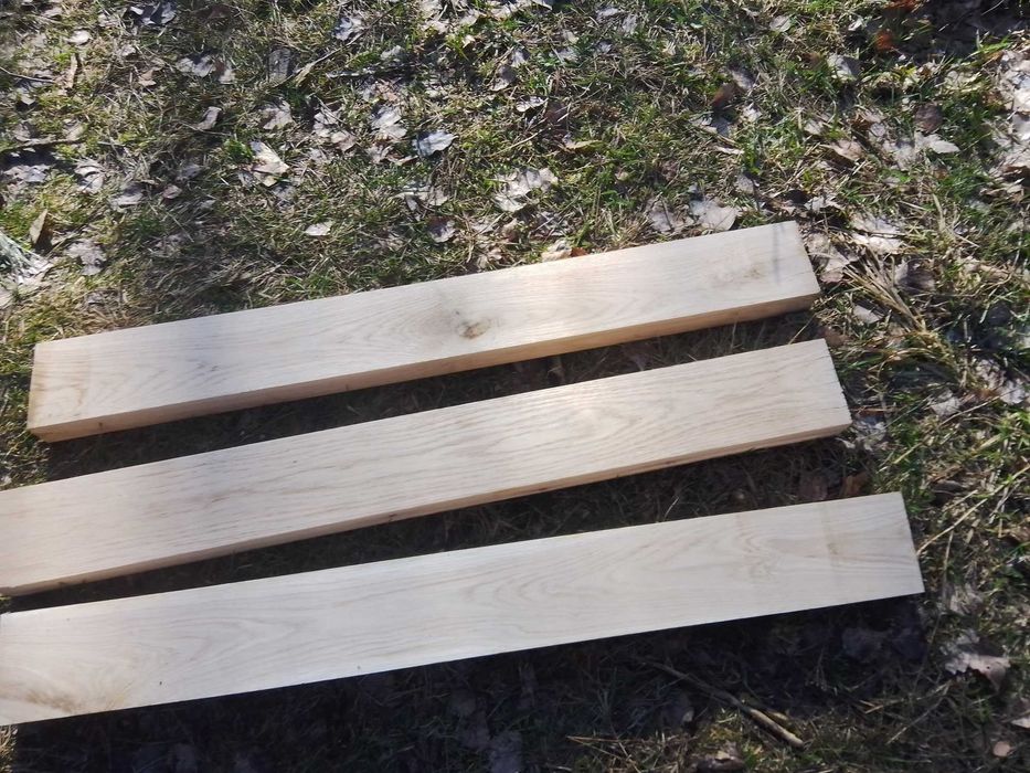 Belka dębowa, heblowana  4,5 cm grubości