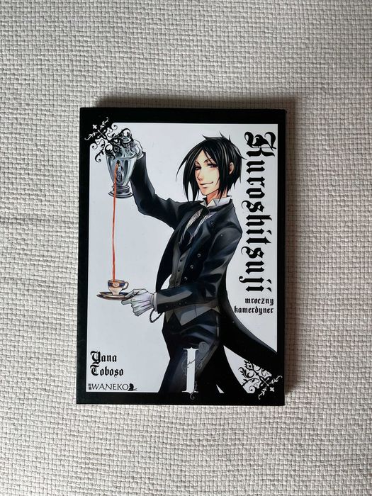 manga kuroshitsuji tom 1