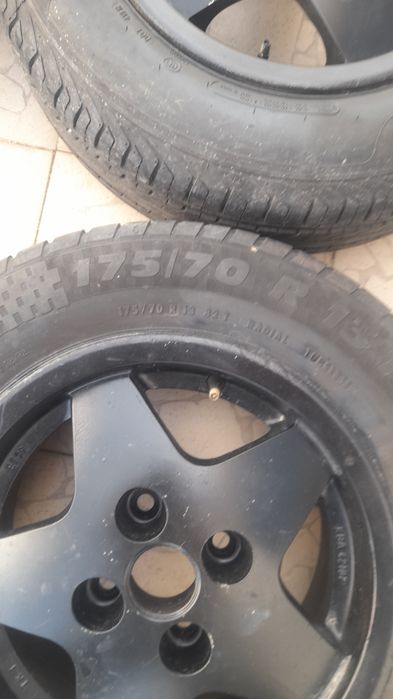 Vendo 4 jantes usadas para o mistubishi colt