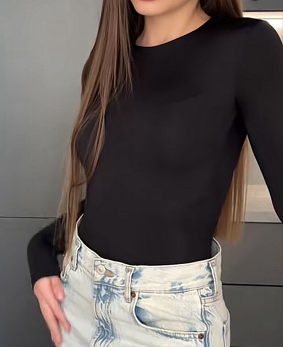 Поліамідне боді Zara ,боді Zara в стиле skims,стильное боди Zara