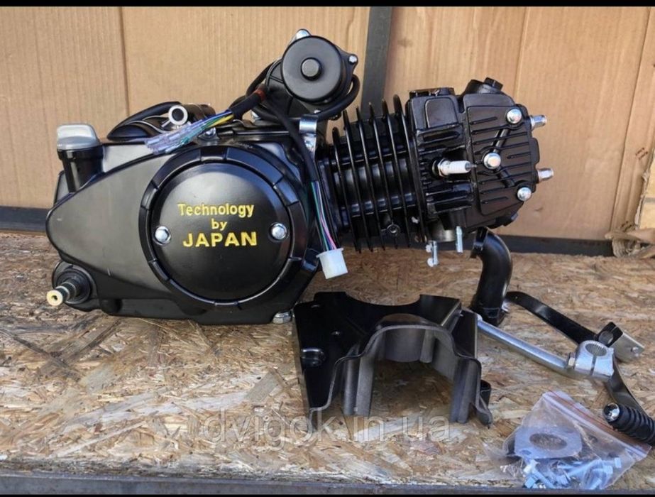 Двигатель на мопед 125-110 куб мустанг, спарк, сабур, мотор альфа 125