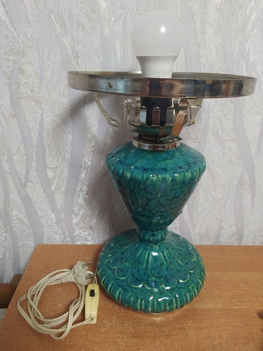 Лампа настольная,керамическая.