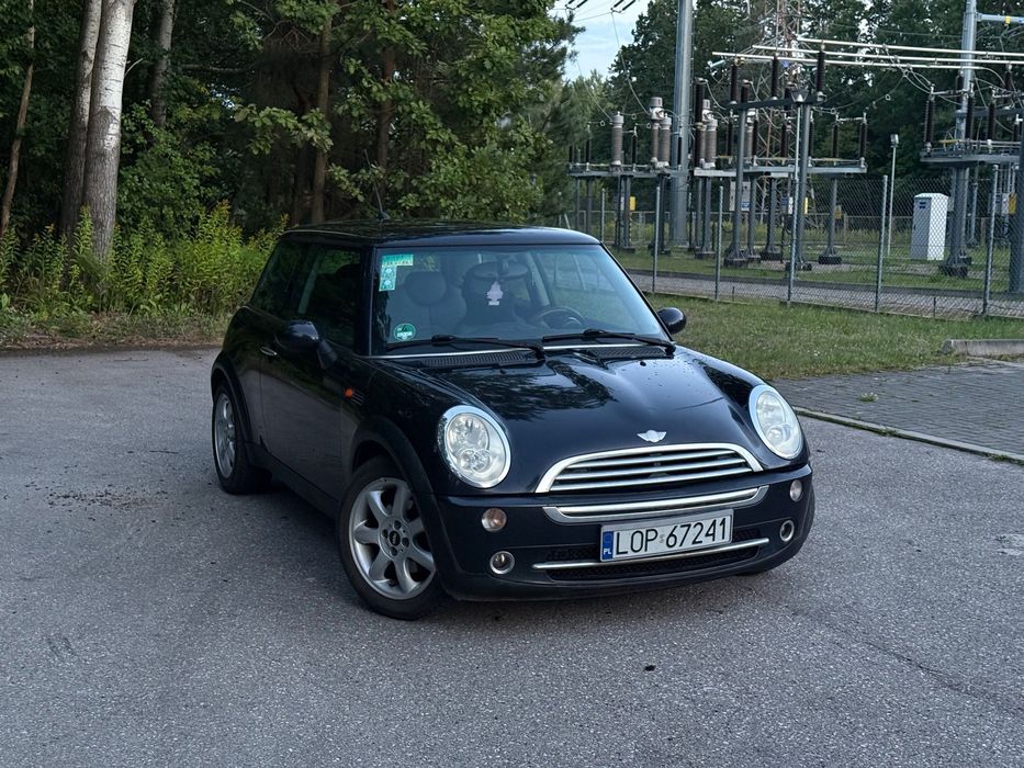 MINI Cooper MINI COOPER 1.6 BENZYNA 115 KM | 2005 | 190 TYS. KM | CZARNY