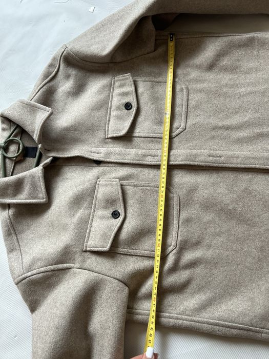теплая куртка рубашка оверзайз сорочка H&M Xl