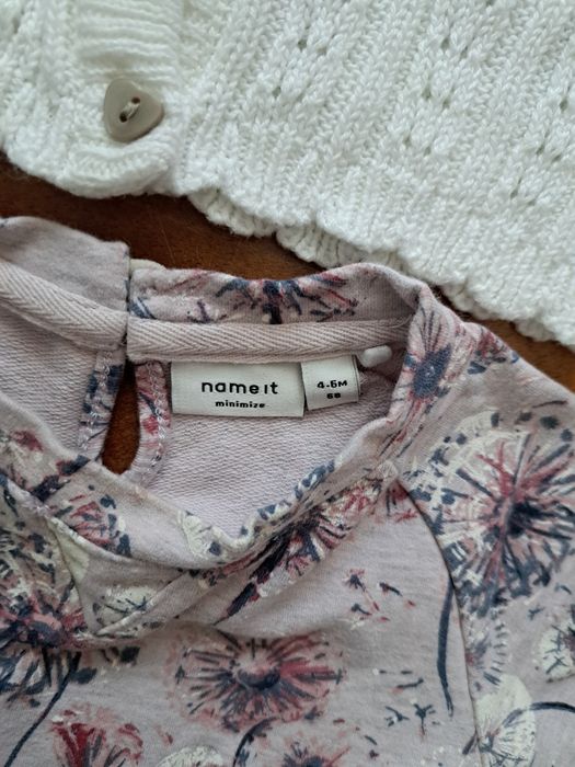 Komplet sukienka sweterek opaska
