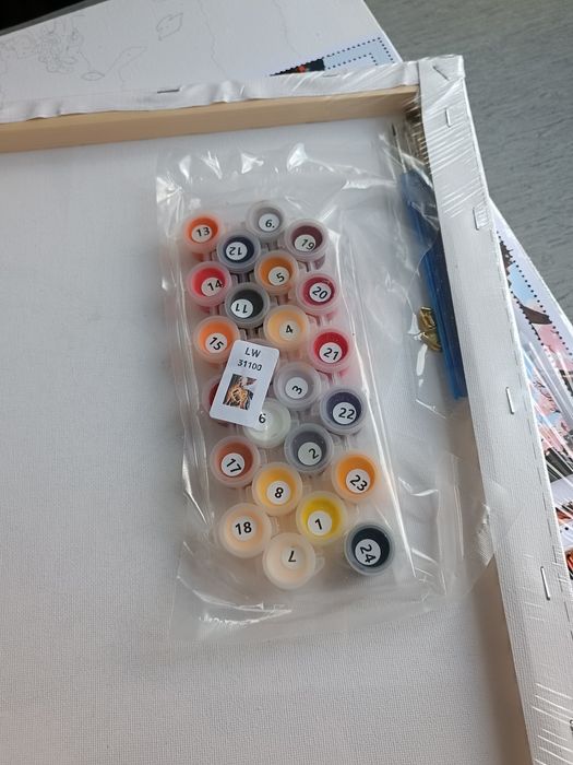 Картини за номерами Секрет небес реквієм та інші персонажі